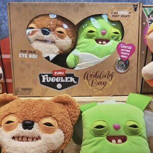 Fuggler Wedding Fuggs 9" 2 Pack Limited Edition Funny Ugly Monsters *PRE-ORDER*